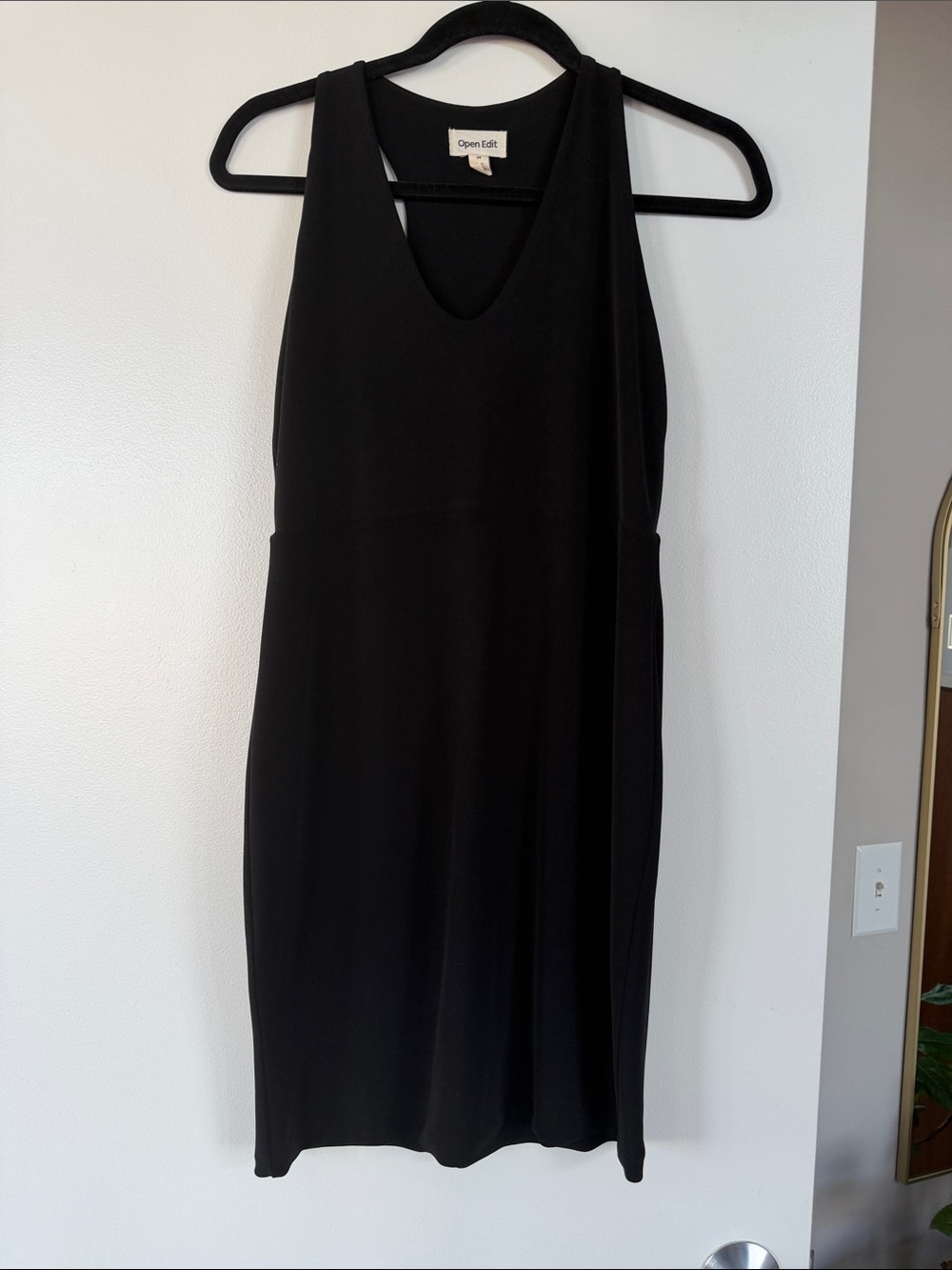 Open Edit Sleeveless V-Neck / Racerback Dress